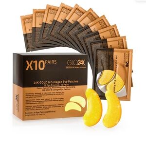 NIB - GLO Jeans Gold Eye Patches